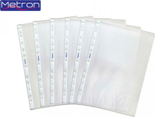 Metron Plastic Binder Pockets for Documents