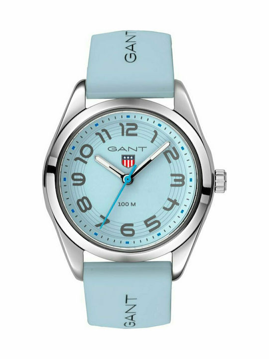 Gant Campus Men's Watch 32mm Battery with Blue Rubber Strap