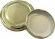 AGC Deckel für Aufbewahrungsbehälter aus Metall in Gold Farbe 70101276 1Stück