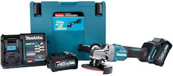 Makita Grinder with 2 Batteries 4Ah GA005GM201