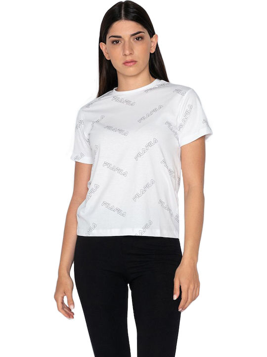 FILA Rozalina Damen T-Shirt Weiß