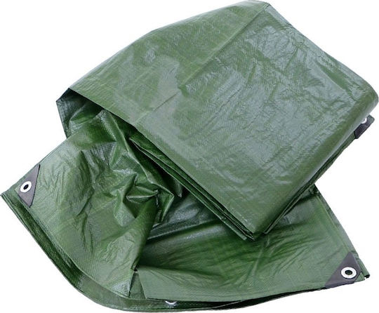 Mil-Tec Waterproof Tarpaulin 120gr/m² 3x4m. Light Type Khaki
