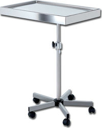 Gima Medical Wheeled Surgery Table with Adjustable Height W70xD45xH90cm Mayo 45832