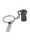 Belogia Metallic Black Keychain