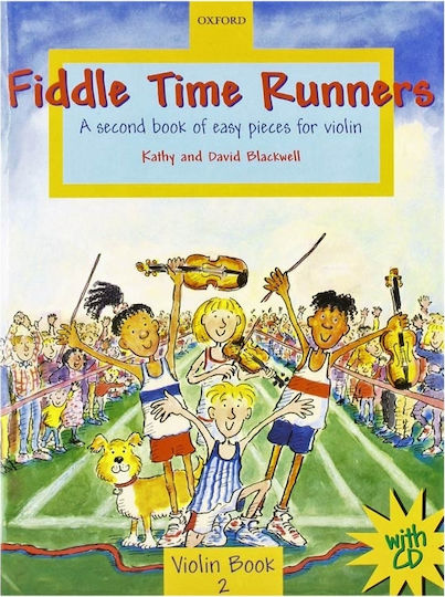 Oxford University Press Blackwell - Fiddle Time Runners за Цигулка Книга 2 + CD Книга 2
