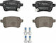 Bosch Brake Pad Rear 2pcs for Opel Adam / Corsa