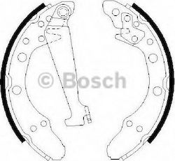 Bosch Σιαγώνες Πίσω 2τμχ Bosch Σιαγώνες Πίσω 2τμχ
