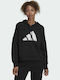 Sportswear Future Icons Μακρύ Γυναικείο Φούτερ με Κουκούλα Μαύρο