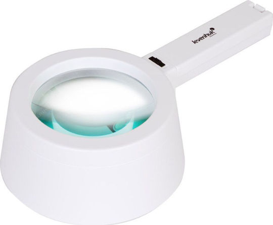 Levenhuk ZH45 Zeno Handy Tabletop Magnifying Lense with Light 127mm 1pcs