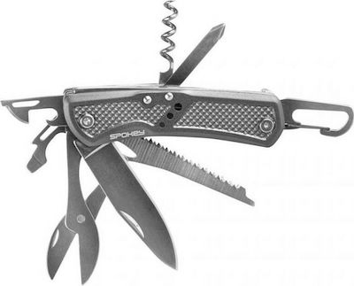 Spokey Sting Multi-tool Gray with Blade made of Stainless Steel