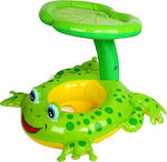 Kinder Schwimmtrainer Swimtrainer mit Länge 70cm und Sonnenschutz für 6 Monate bis 3 Jahre Grün 8251 Frog