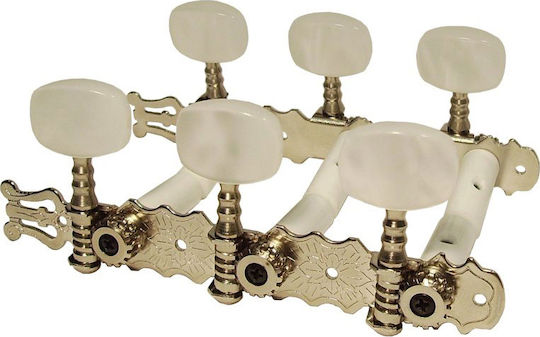 Solist 3+3 Tuning Pegs for Classic Guitar 29.01.G/P Gold