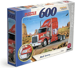 Red Lorry Puzzle 2D 600pcs