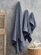 Cokitex Πετσέτα Προσώπου Sienna 50x100εκ. Dusty Blue Βάρους 550gr/m²