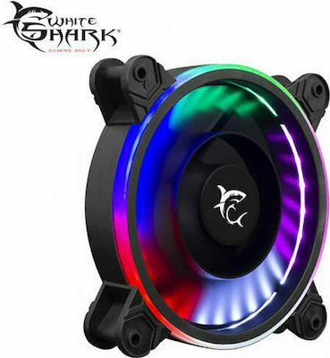 White Shark Wormhole Ventilator Carcasă 120mm cu Iluminare RGB și Conexiune 4-Pin PWM 1buc