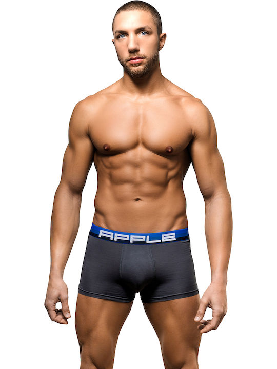 Apple Boxer Men's Boxer Anthracite / Blue