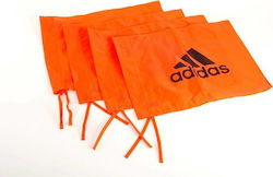 adidas Football Corner Flags Set 4pcs Orange adidas Football Corner Flags Set 4pcs Orange