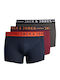 Jack & Jones Herren Boxershorts Mehrfarbig 3Packung