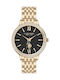 U.S. Polo Assn. Faith Watch with Gold Metal Bracelet