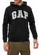 GAP Men's Sweatshirt with Hood and Pockets Black