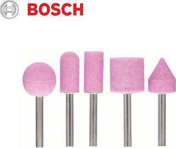 Bosch 2609256549 Πέτρες Λείανσης με Αξονάκι 5τμχ
