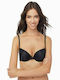 Minerva Push Up Bra Black 90-9051B-045