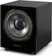 Wharfedale WH-D10 Aktiv Subwoofer mit Lautsprecher 10" 150W Schwarz Schwarz