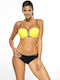 Marko Underwire Bikini Set Strapless Top & Slip Bottom Lynda