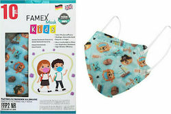 Famex Kids Mask FFP2 NR Schutzmaske FFP2 Mehrfa...