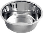 Pet Camelot Edelstahl Schalen Futter- & Wasserspender für Hunde Silber 500ml 13.3cm