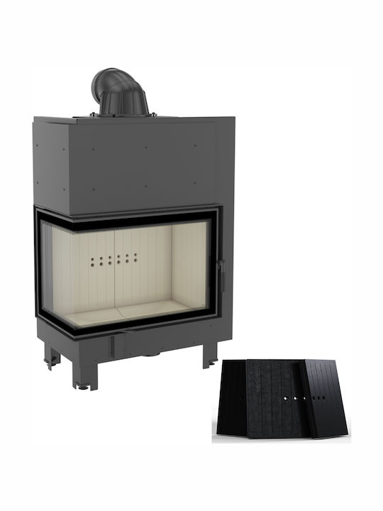 Kratki MBA L BS Black Kaminofen Holz 17kW Linke...