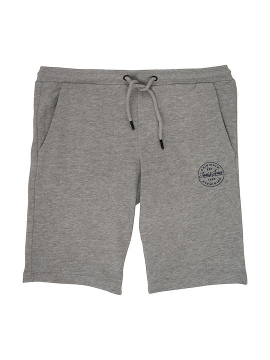 Jack & Jones Kinder Shorts/Bermudas Stoff Βερμούδα grau meliert