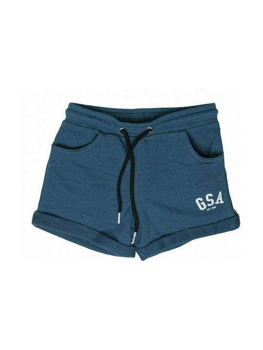 Παιδικό Σορτς/Βερμούδα Υφασμάτινο Basic Shorts 88-3716 Μπλε