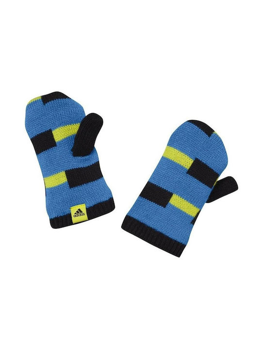 Adidas Kids Gloves MIttens Blue 1pcs