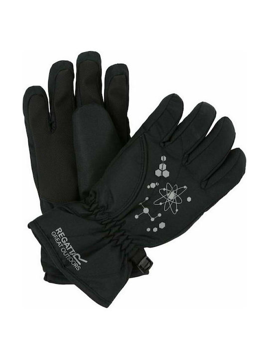 Regatta Snow Kids Gloves Black with Lining Arlie II