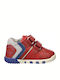 Chicco Kids Sneakers Gaspar with Scratch Red