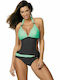 Beatrix Green Swimsuit with Openings