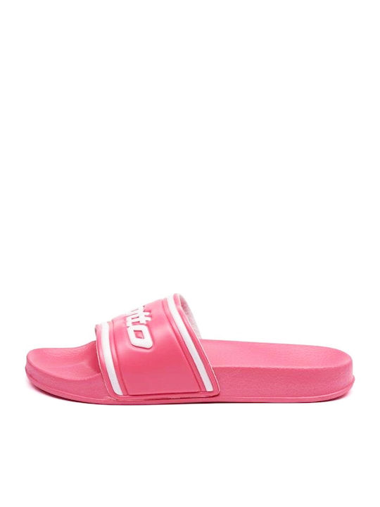 Lotto Kinder Flip-Flops Slides Rosa Midway IV