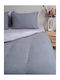 Sunshine Duvet Cover Queen 230x250 Menta 203 Grey
