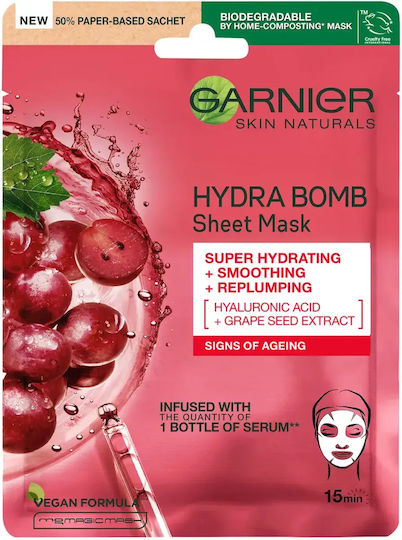 Hydra Bomb Grape Seed Μάσκα Προσώπου