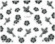 UpLac Stickers with Design,art stickers for Nails in Black Color