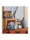 Cokitex Angel Σεντόνι Ημίδιπλο με Λάστιχο 120x200+25εκ. Dark Grey