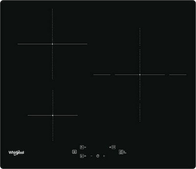 Whirlpool WS Q5760 NE Autonomous Cooktop with Induction Burners and Locking Function 59x51cm