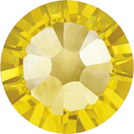 Swarovski Light Topaz 50Stk Strass für Nägel in Gelb Farbe 50Stück