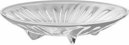 Guzzini Platou Decorativ Rotundă Plastic Transparentă 1buc 26x26buc