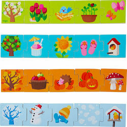 Holz Kinderpuzzle Matching Game Seasons 20pcs Haba Holz Kinderpuzzle Matching Game Seasons 20pcs Haba