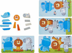 Holz Kinder Steckpuzzle Animals In The Wild für 2+ Jahre alt+ Jahre 12pcs Haba Holz Kinder Steckpuzzle Animals In The Wild für 2+ Jahre alt+ Jahre 12pcs Haba