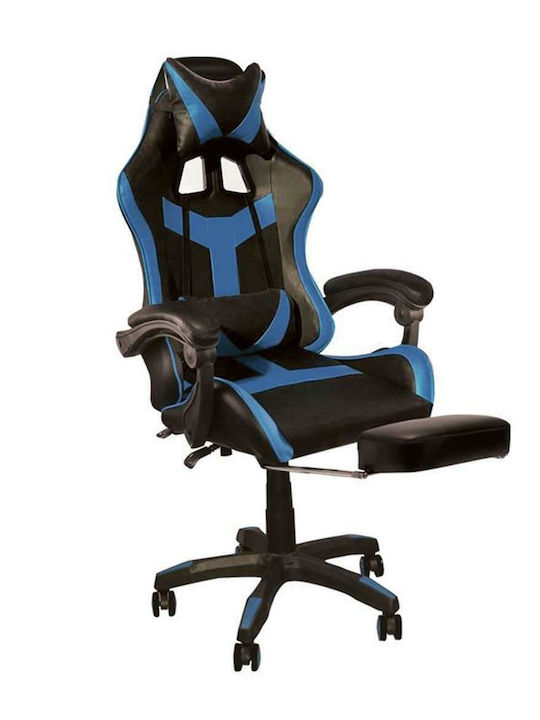 Woodwell BF7860 Gaming Stuhl mit Fußstütze Blac...