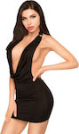 Penthouse Mini Dress Heart Rob Black