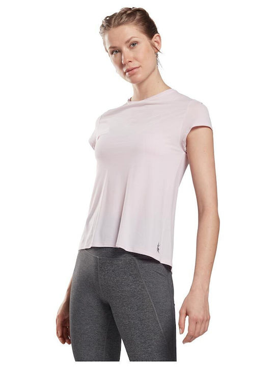 Workout Ready Activchill Women's T-shirt Polka Dot Frost Berry